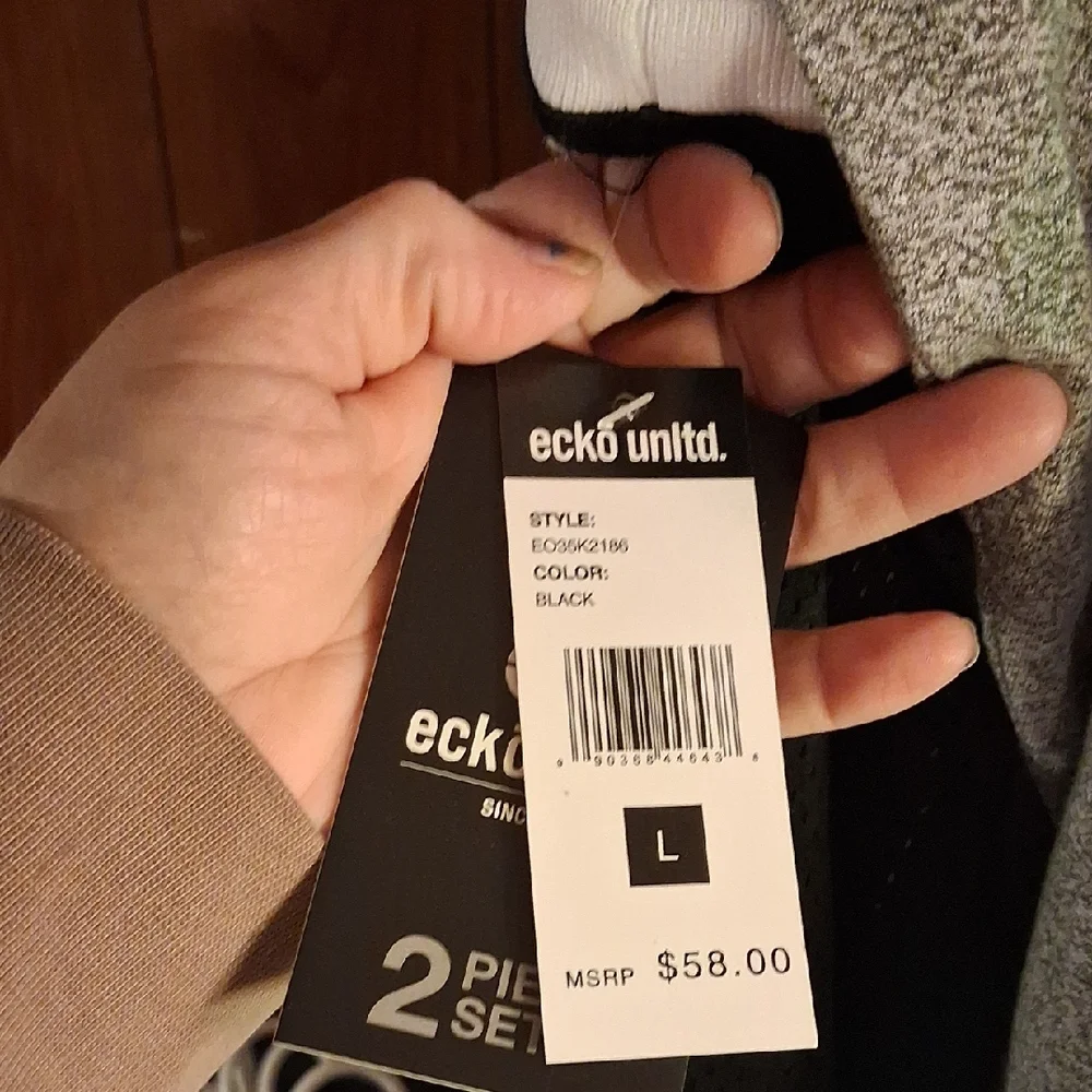 Ecko Unltd Black & Gray Hooded Mesh Tank - Picture 11 of 11